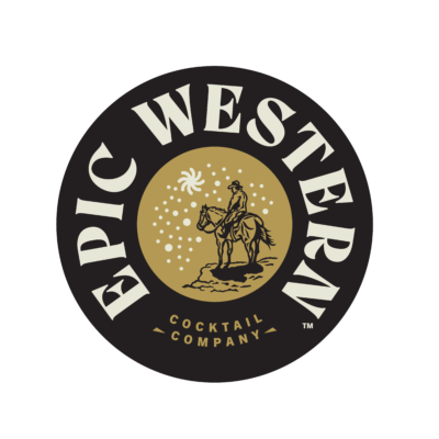 Epic Western Round Black Logo 1 Round Black Logo